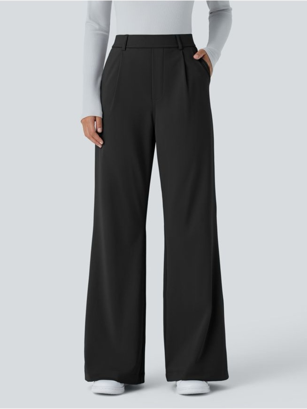 Halara Flex DayStretch High Waisted Pocket Work Flare Pants